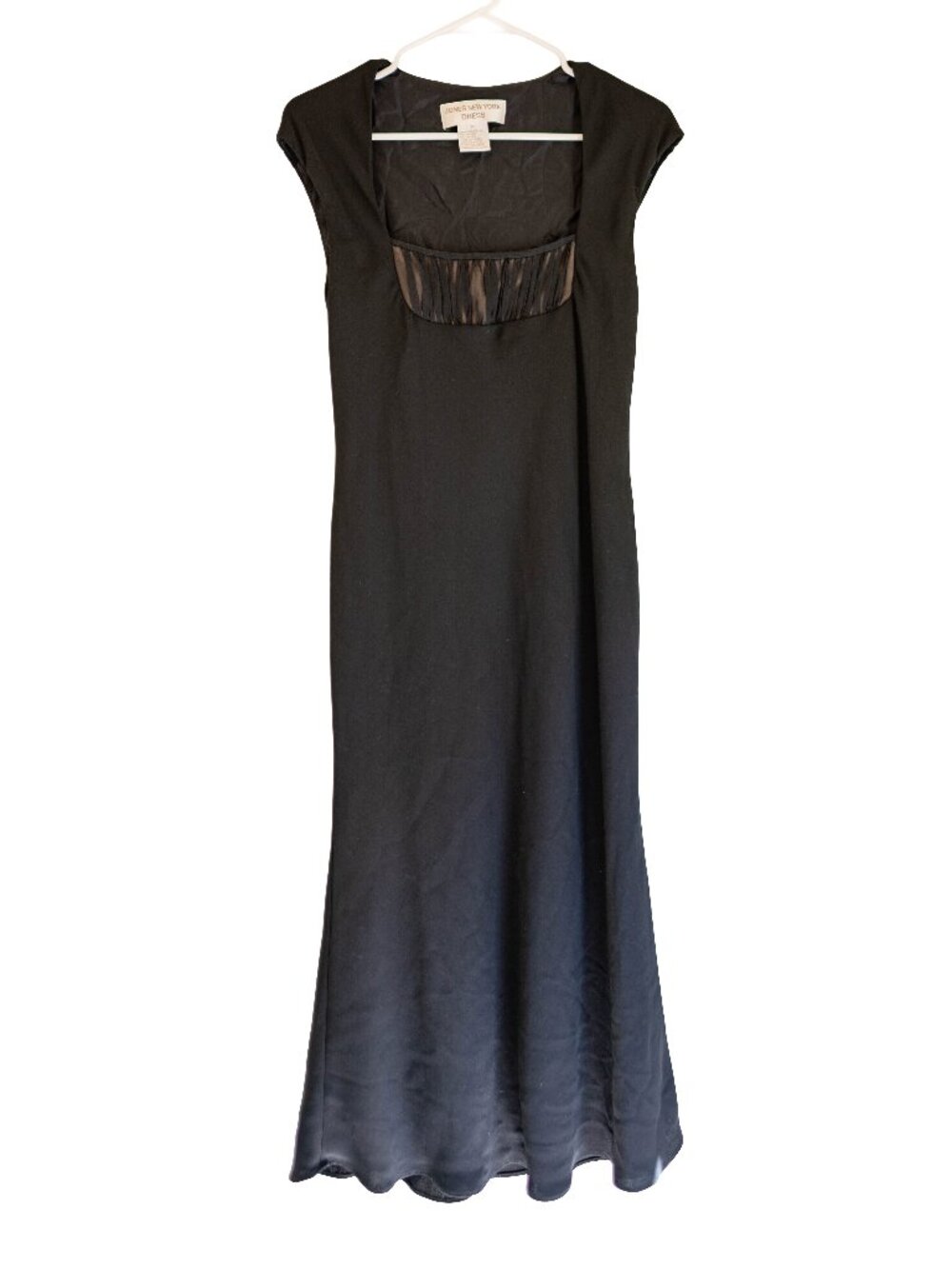 Vintage 90s 00s Jones New York Square Neckline Cocktail Dress - Size 8